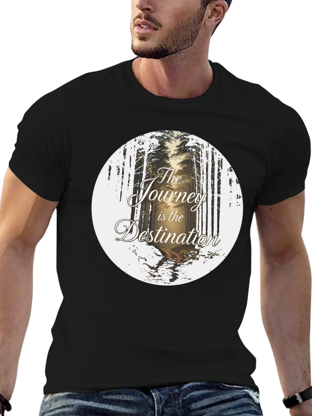 Journey Destination Graphic Tee - Forest Design