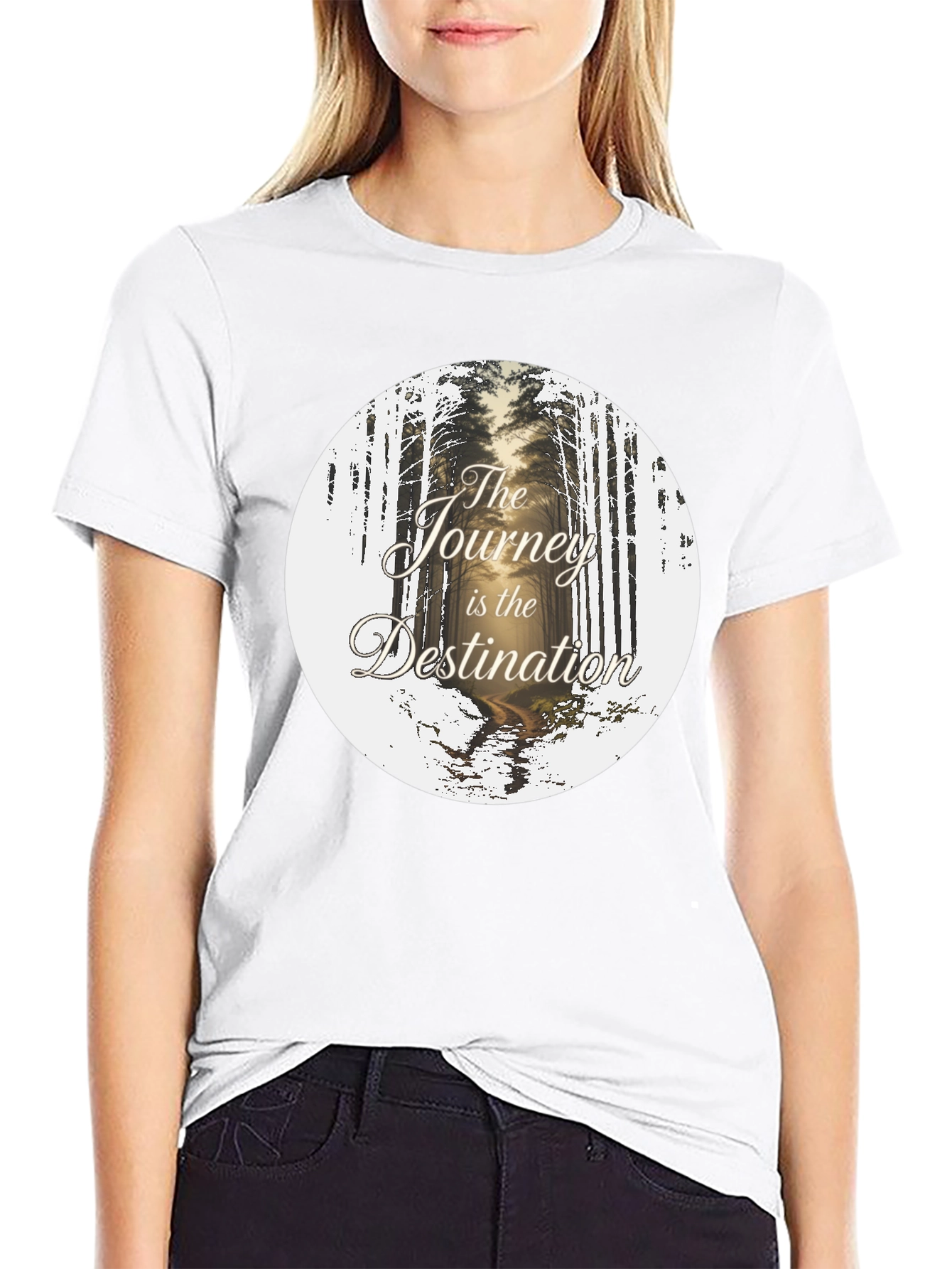 Journey Destination Graphic Tee - Forest Design