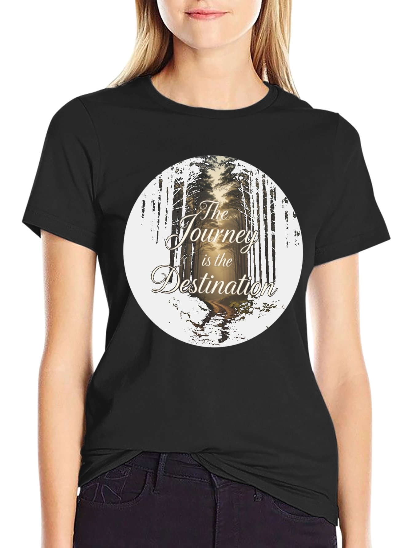 Journey Destination Graphic Tee - Forest Design