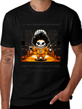 Bitcoin Skeletal T-Shirt Yeah I Promise