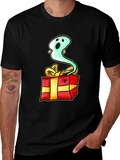 Ghost in a Box Graphic Tee - Halloween Gift