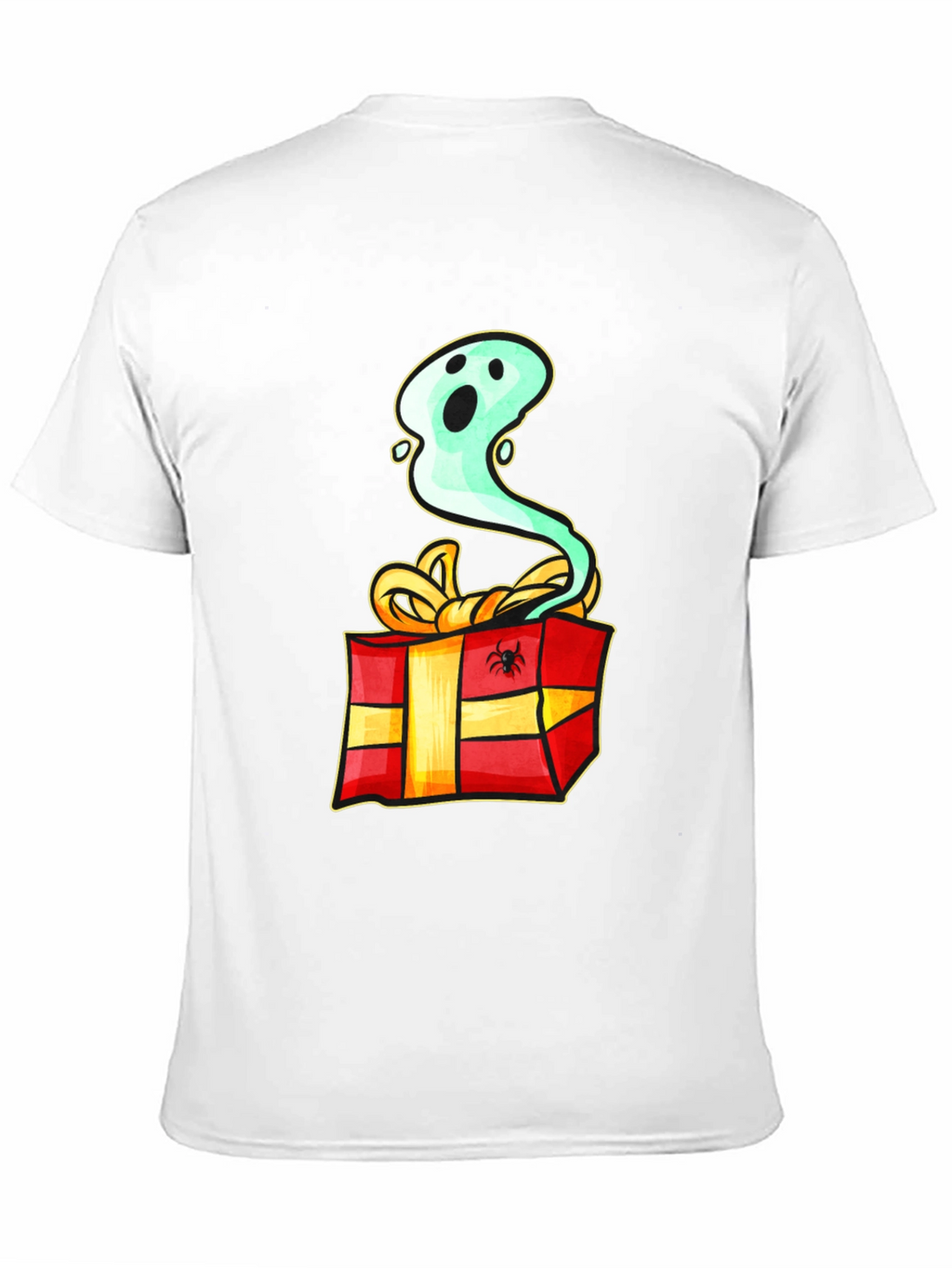Ghost in a Box Graphic Tee - Halloween Gift