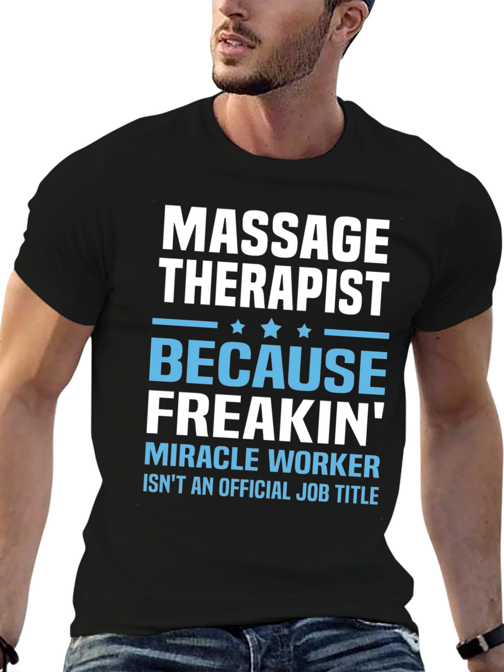 Massage Therapist Graphic T-Shirt