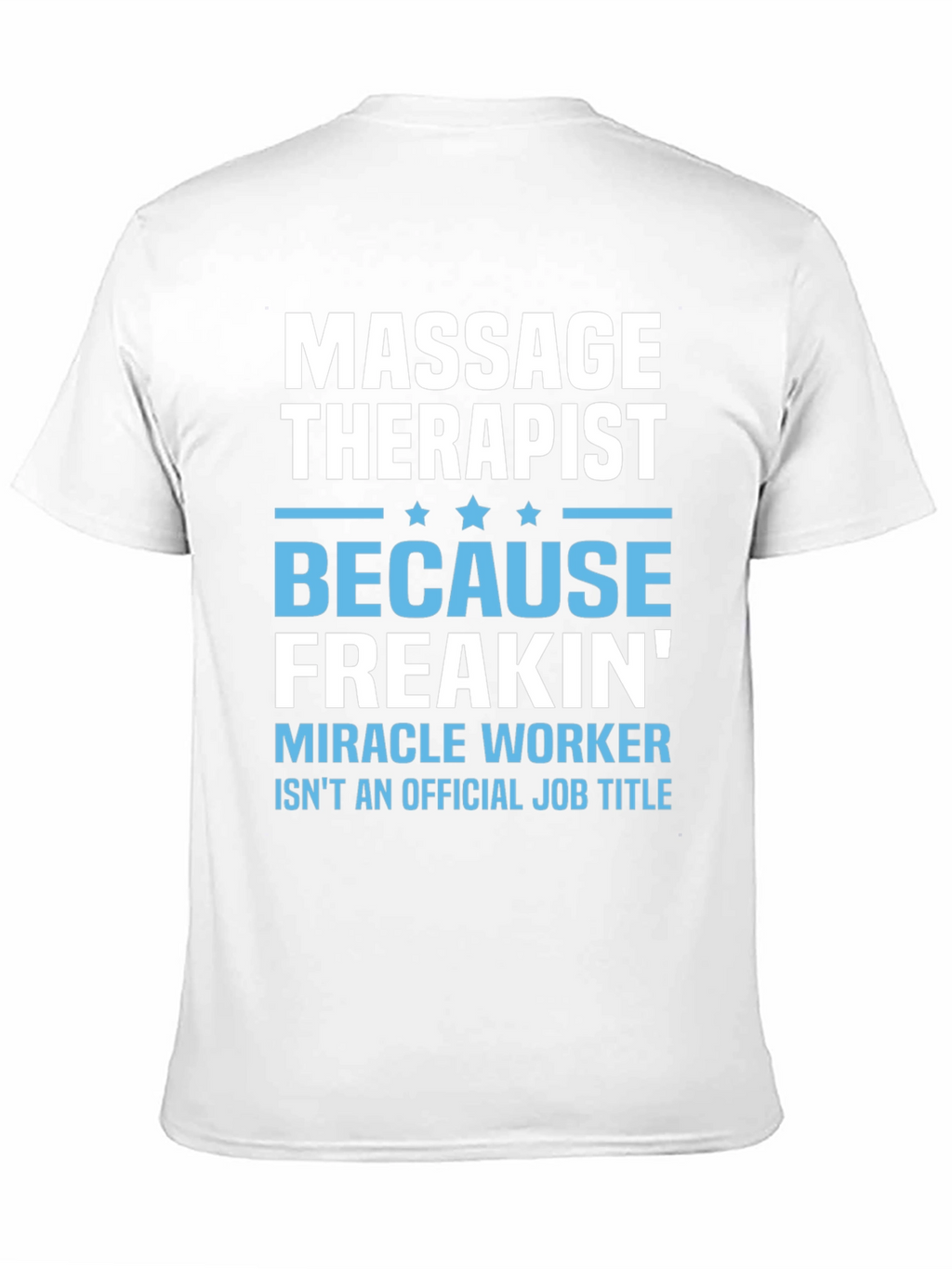 Massage Therapist Graphic T-Shirt
