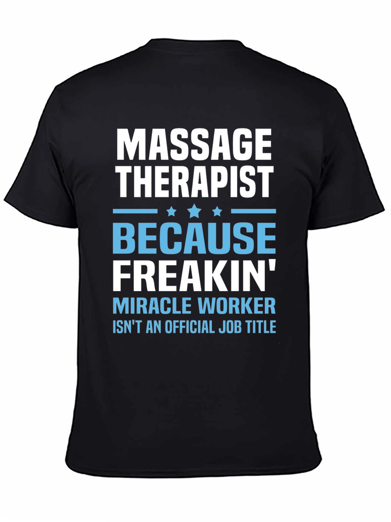 Massage Therapist Graphic T-Shirt