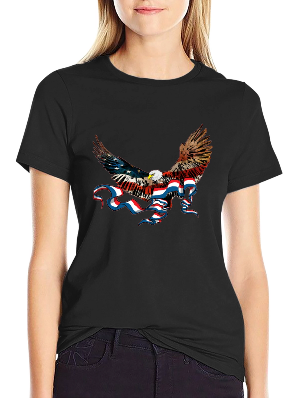 Patriotic Eagle T-Shirt - American Pride