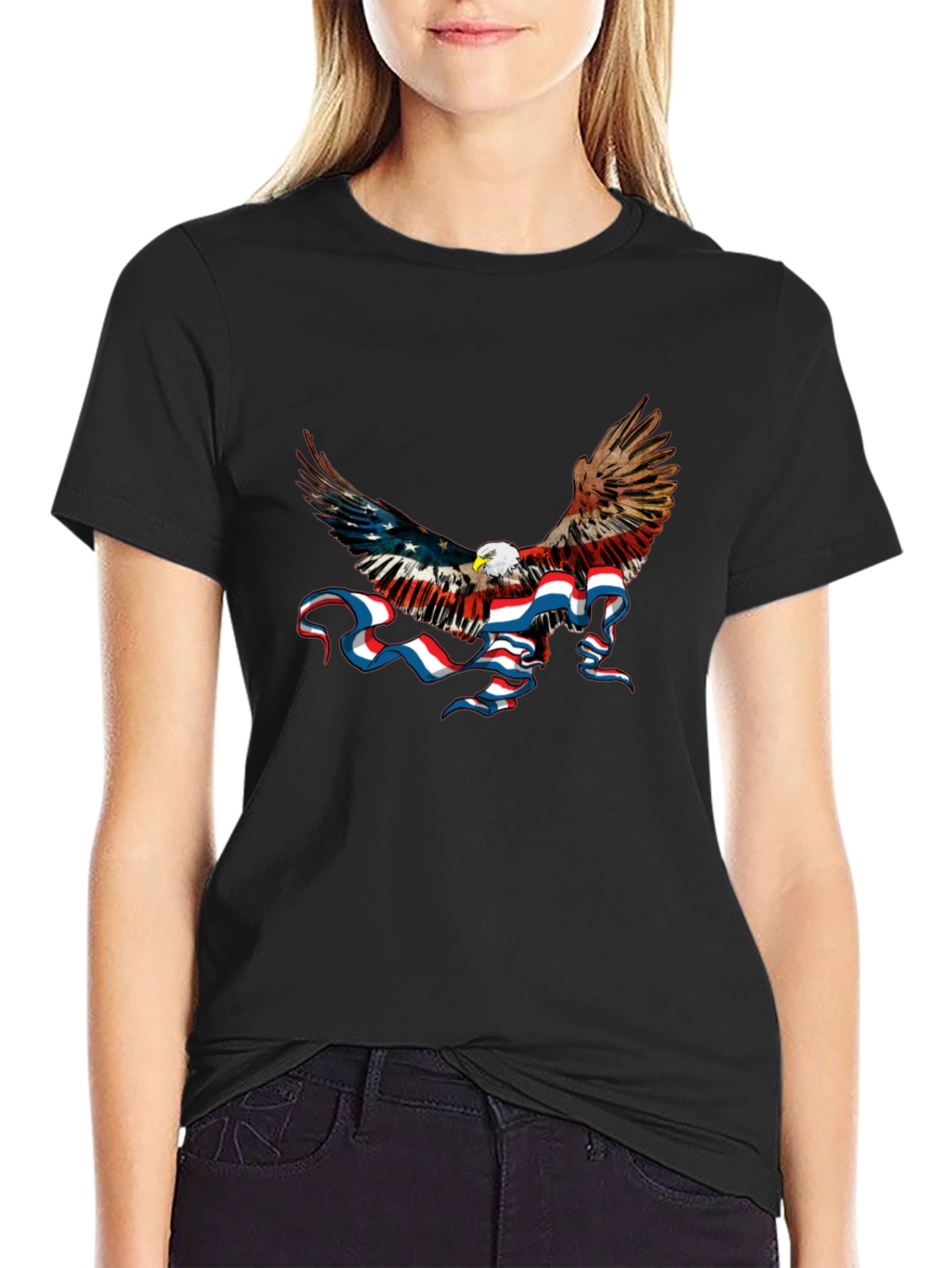 Patriotic Eagle T-Shirt - American Pride