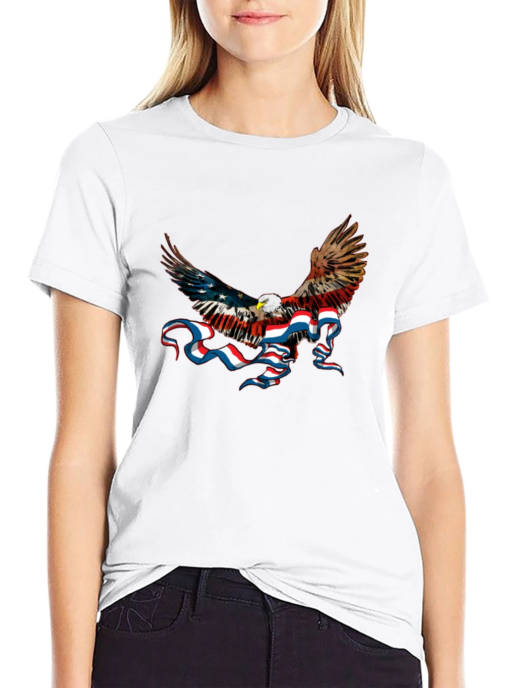 Patriotic Eagle T-Shirt - American Pride