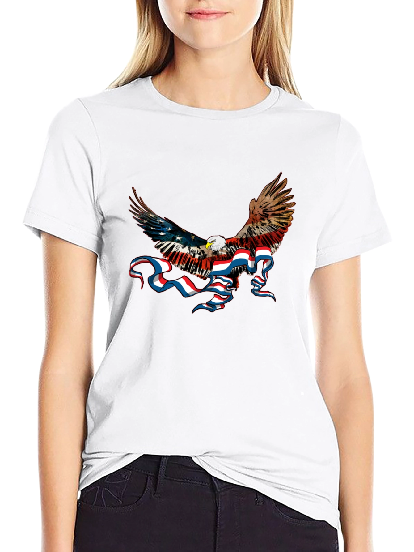 Patriotic Eagle T-Shirt - American Pride