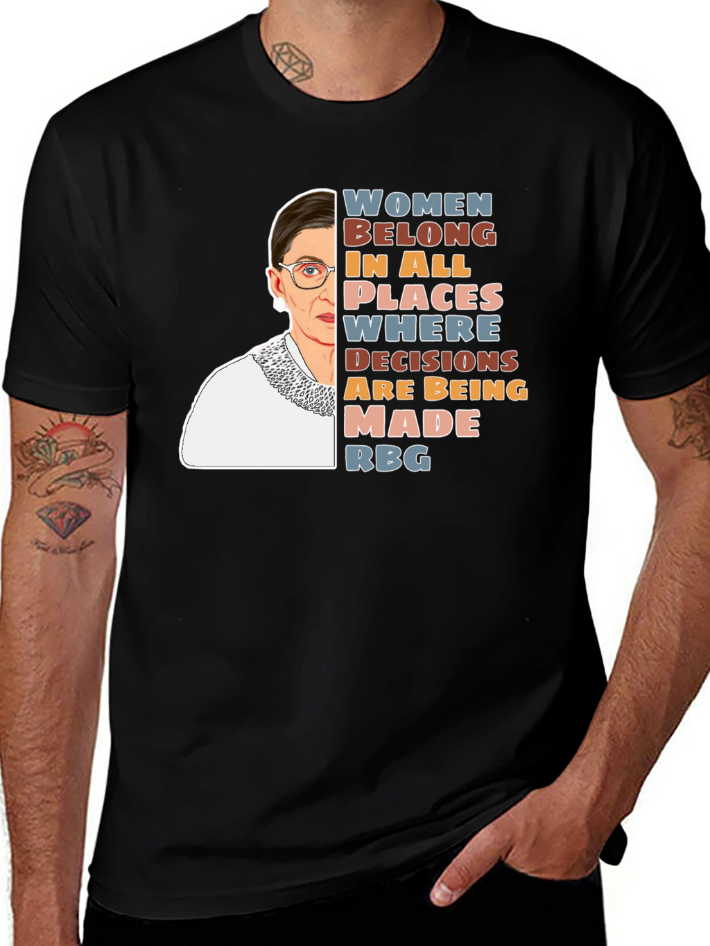 RBG Women Belong T-Shirt - Activist Tee