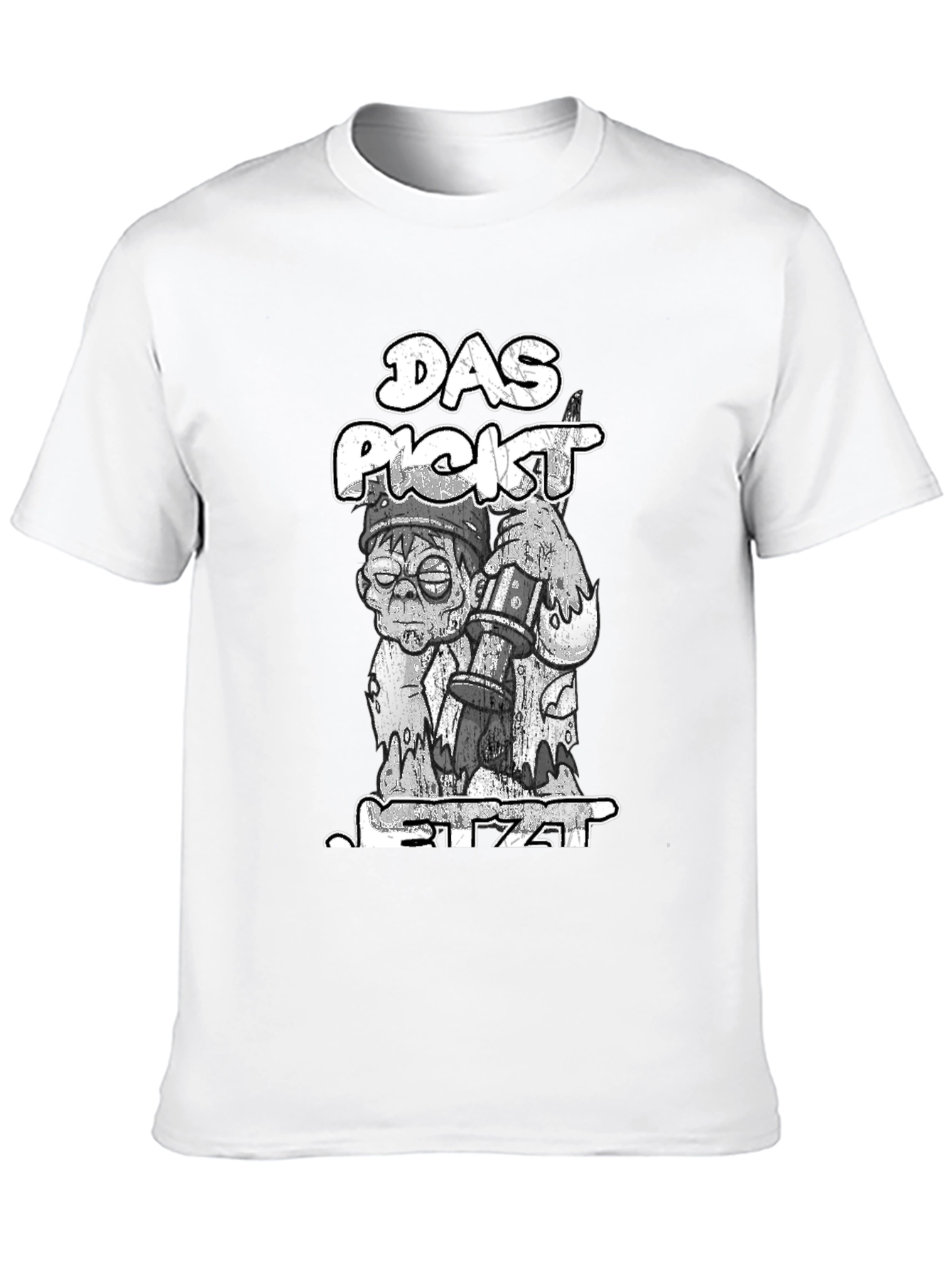Das Pickt Jetzt T-Shirt: Zombie with Beer