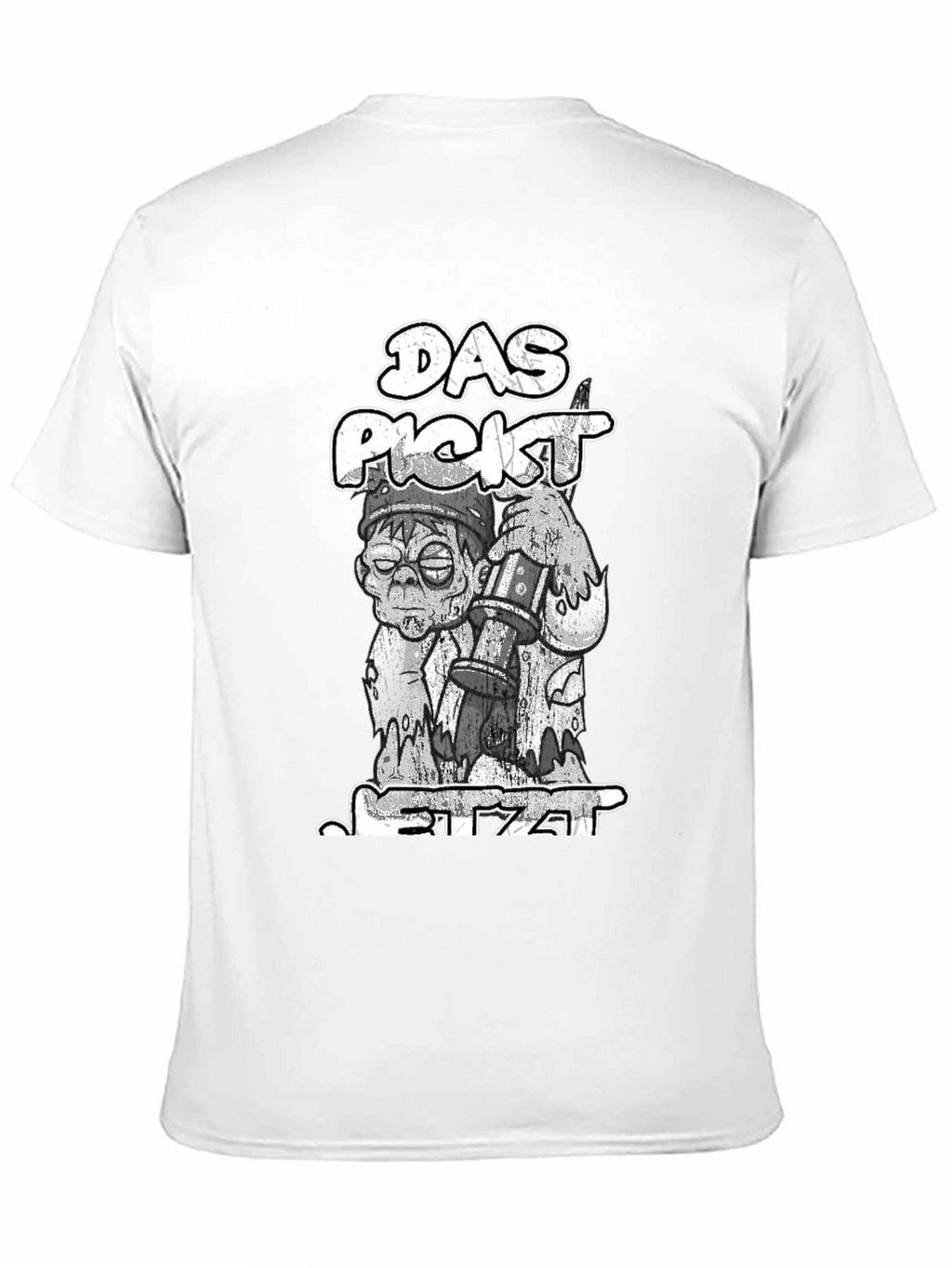 Das Pickt Jetzt T-Shirt: Zombie with Beer
