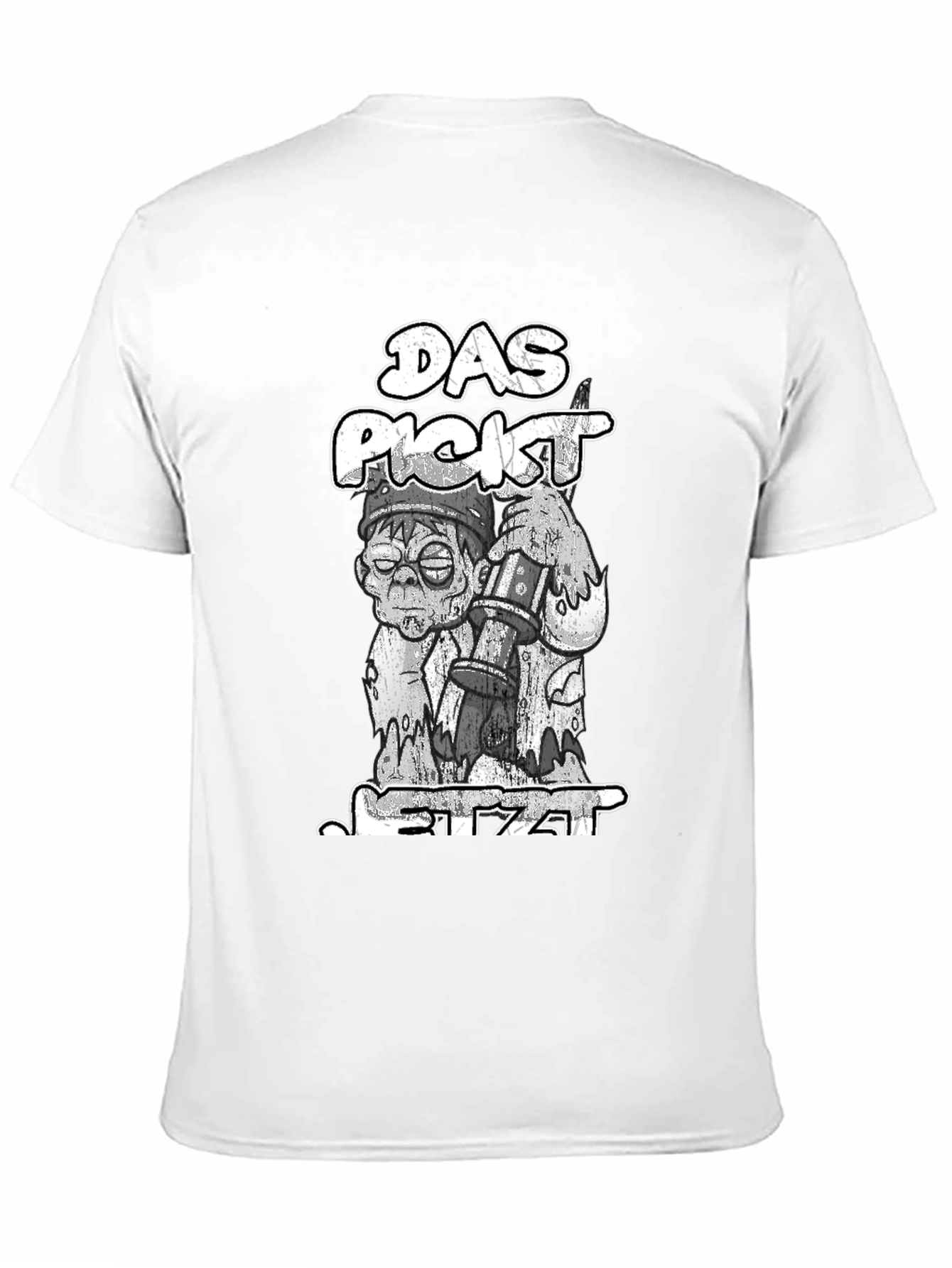 Das Pickt Jetzt T-Shirt: Zombie with Beer