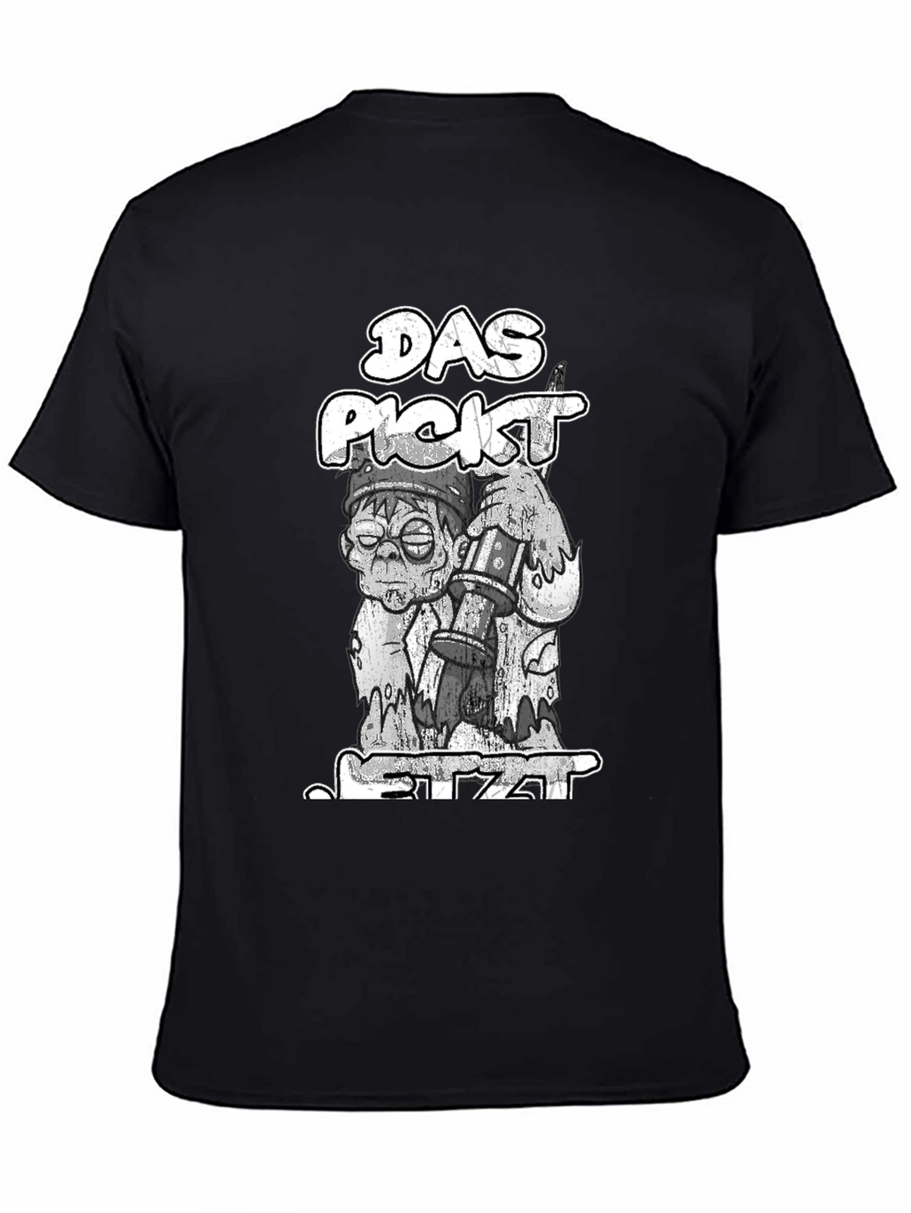 Das Pickt Jetzt T-Shirt: Zombie with Beer