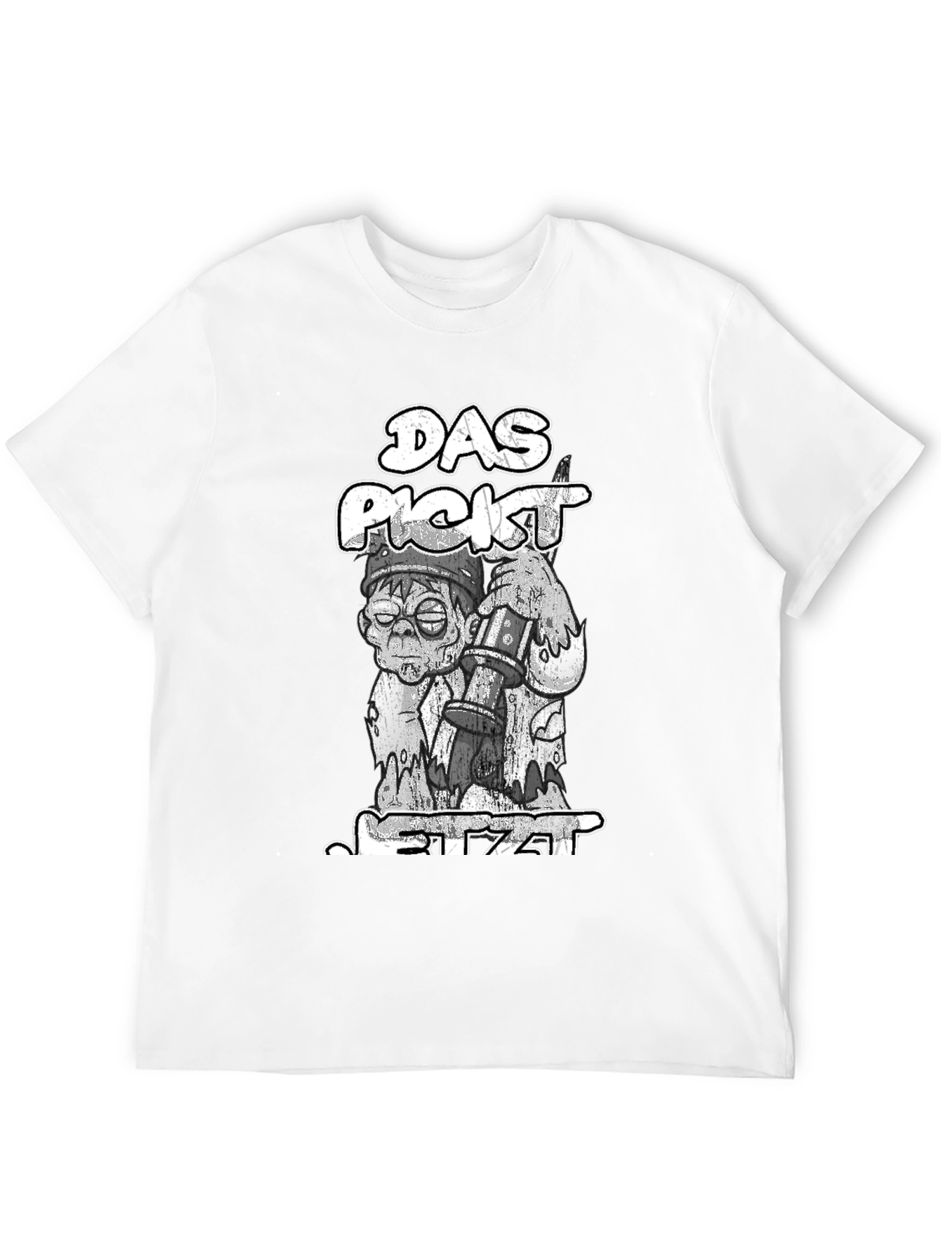 Das Pickt Jetzt T-Shirt: Zombie with Beer