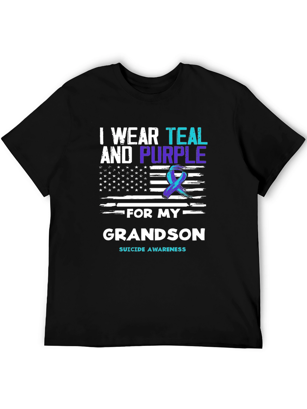 Suicide Awareness Grandson T-Shirt