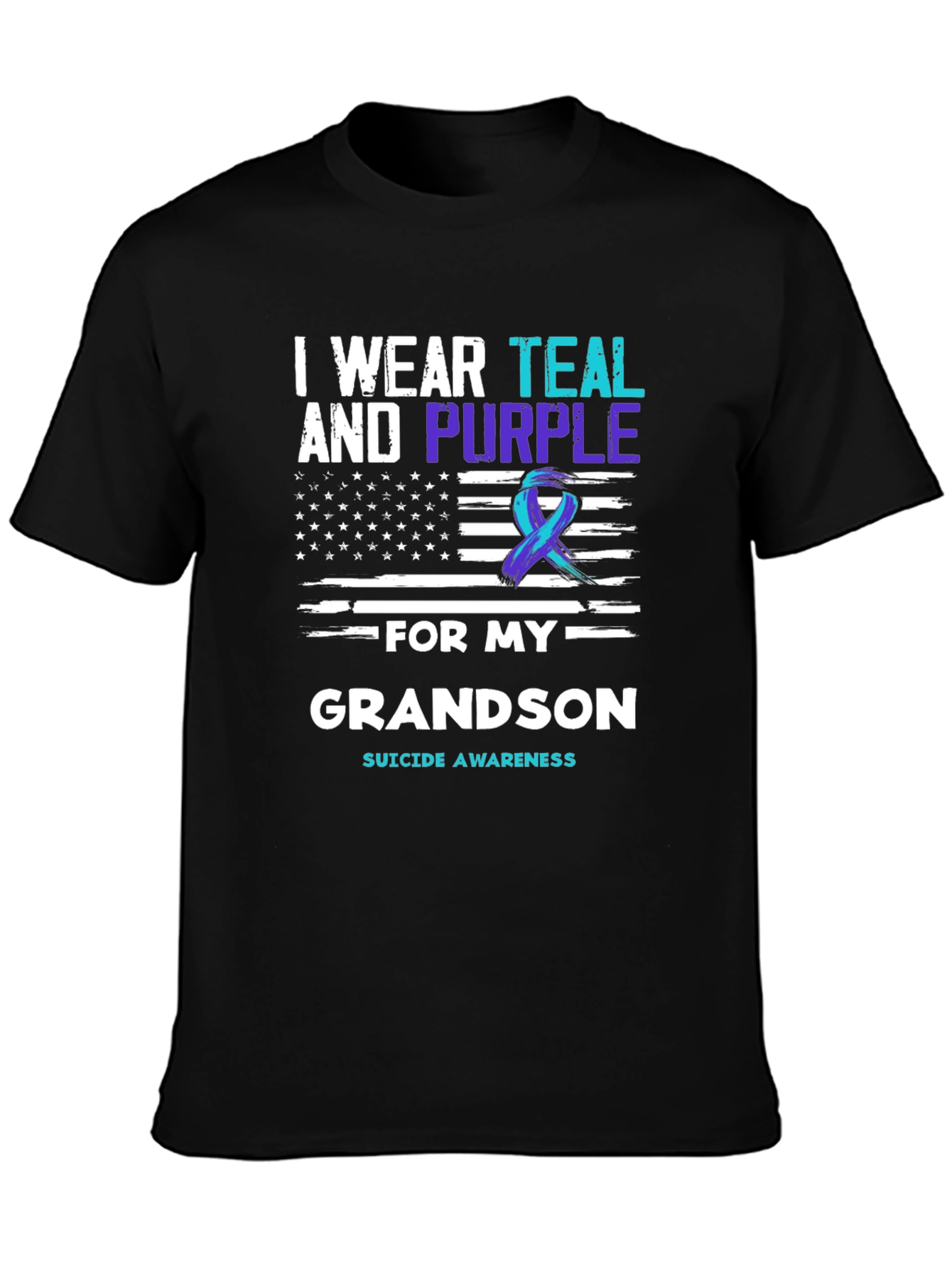 Suicide Awareness Grandson T-Shirt