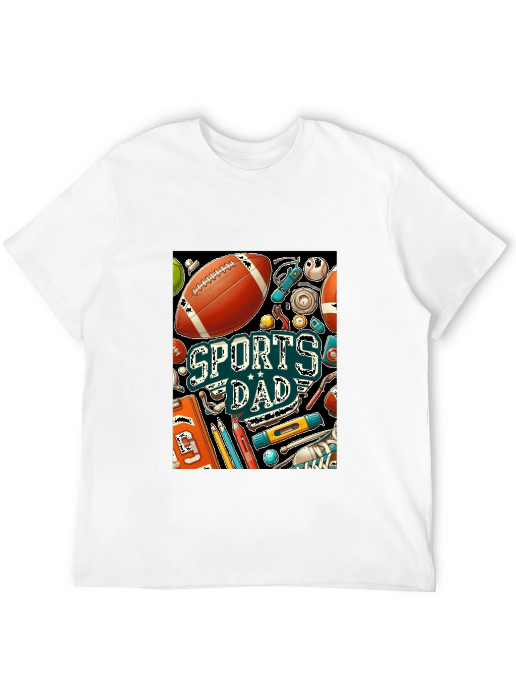Sports Dad Graphic T-Shirt - Fathers Day Gift