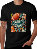 Sports Dad Graphic T-Shirt - Fathers Day Gift