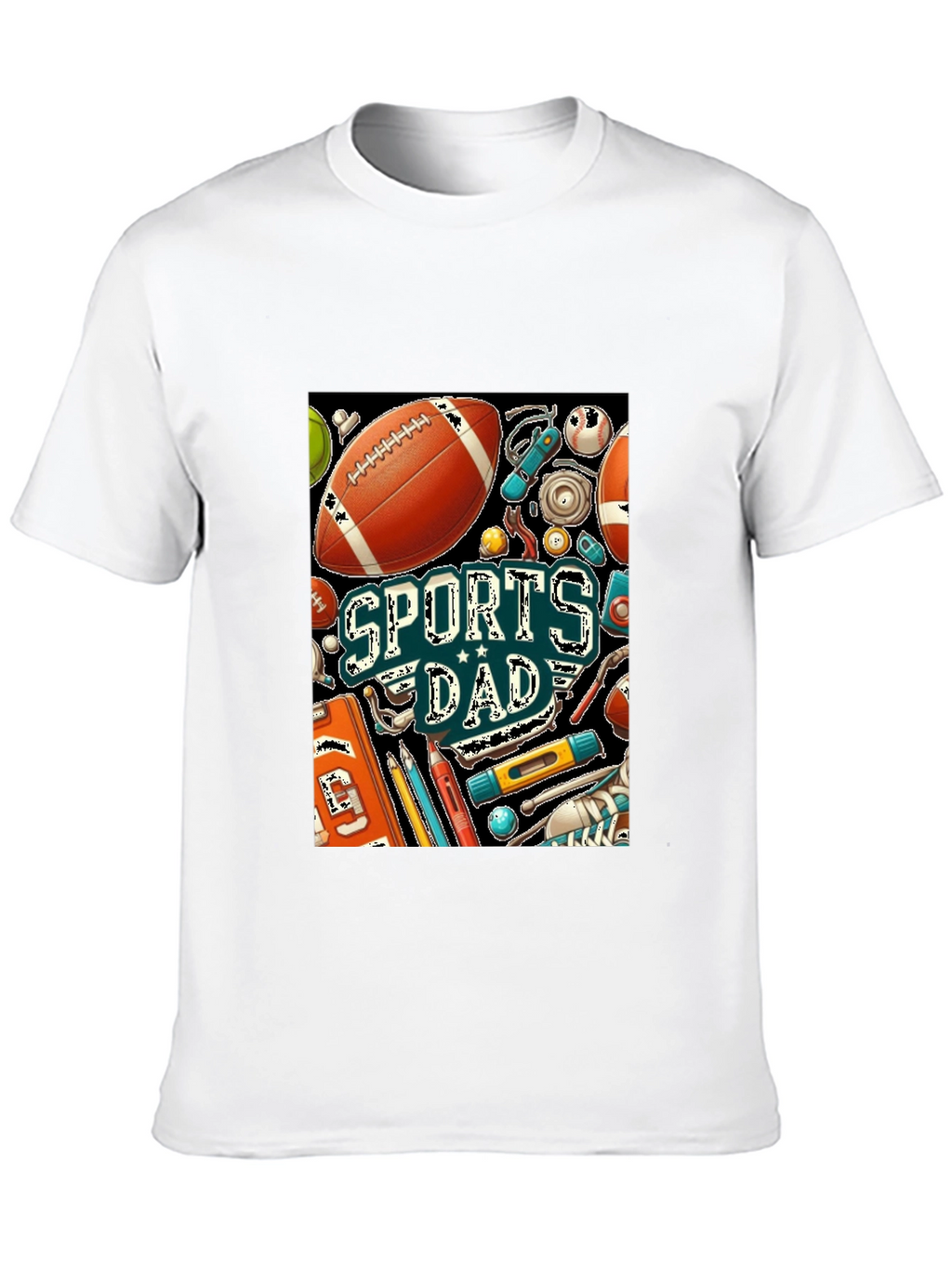 Sports Dad Graphic T-Shirt - Fathers Day Gift