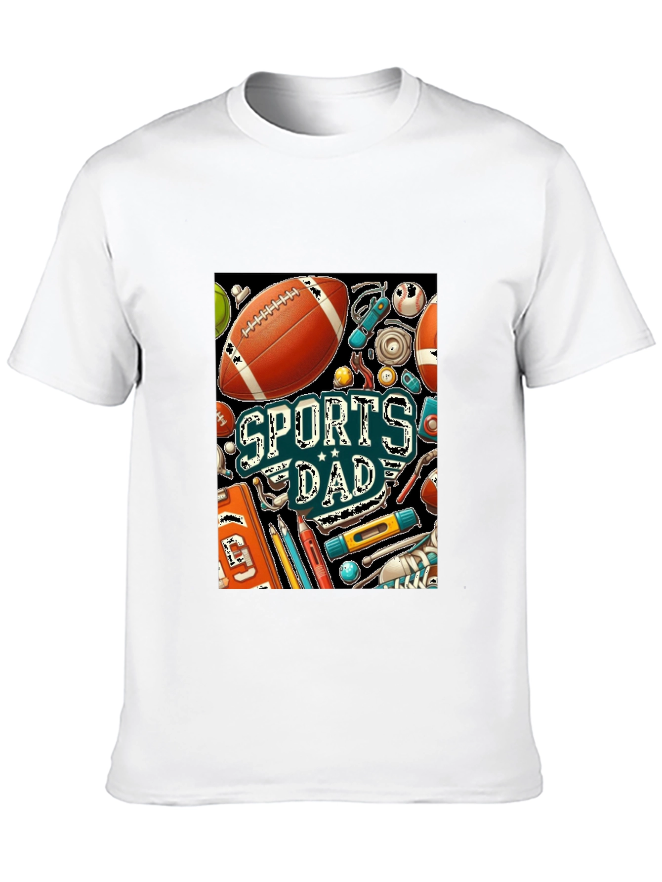 Sports Dad Graphic T-Shirt - Fathers Day Gift
