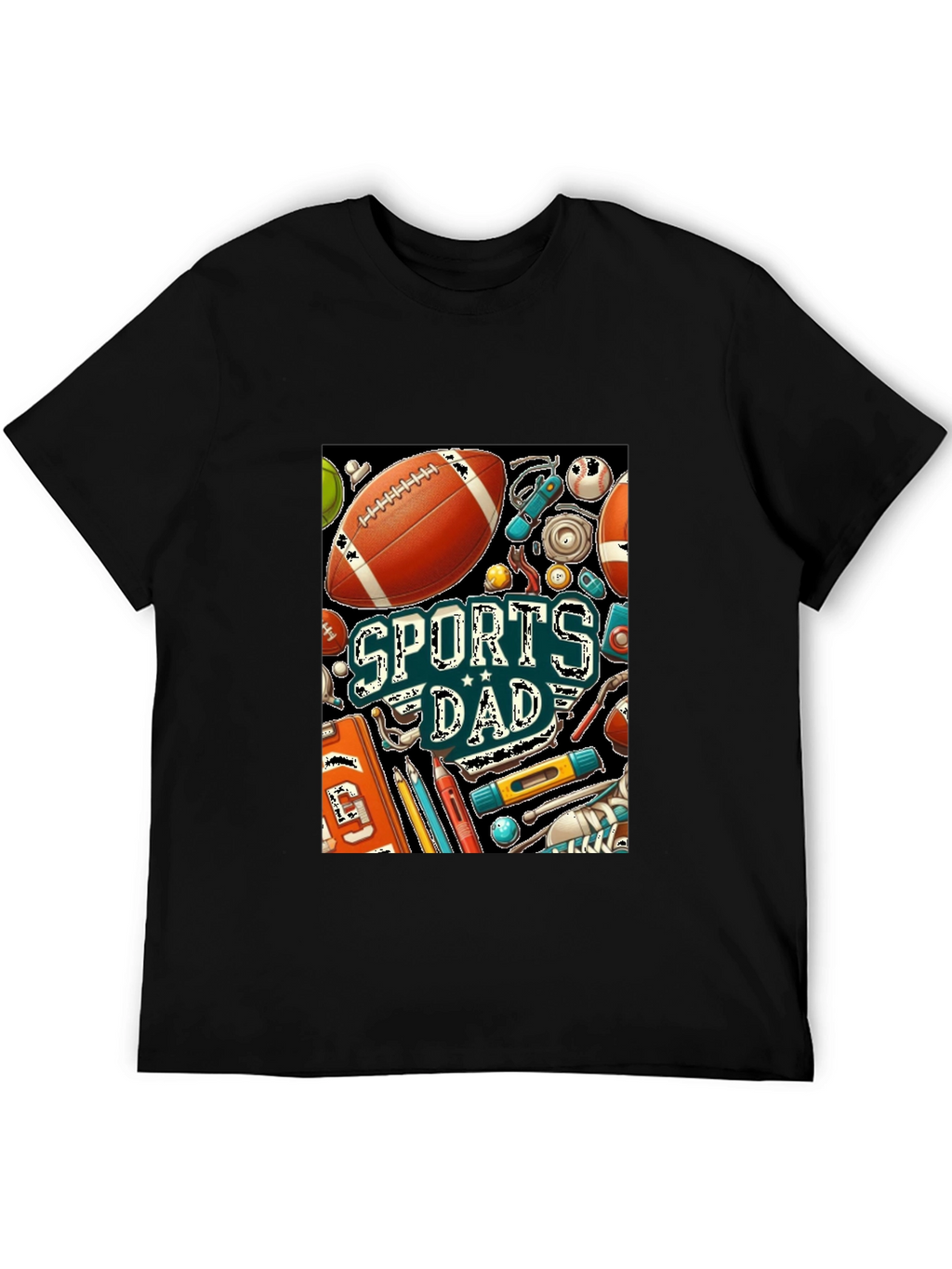 Sports Dad Graphic T-Shirt - Fathers Day Gift