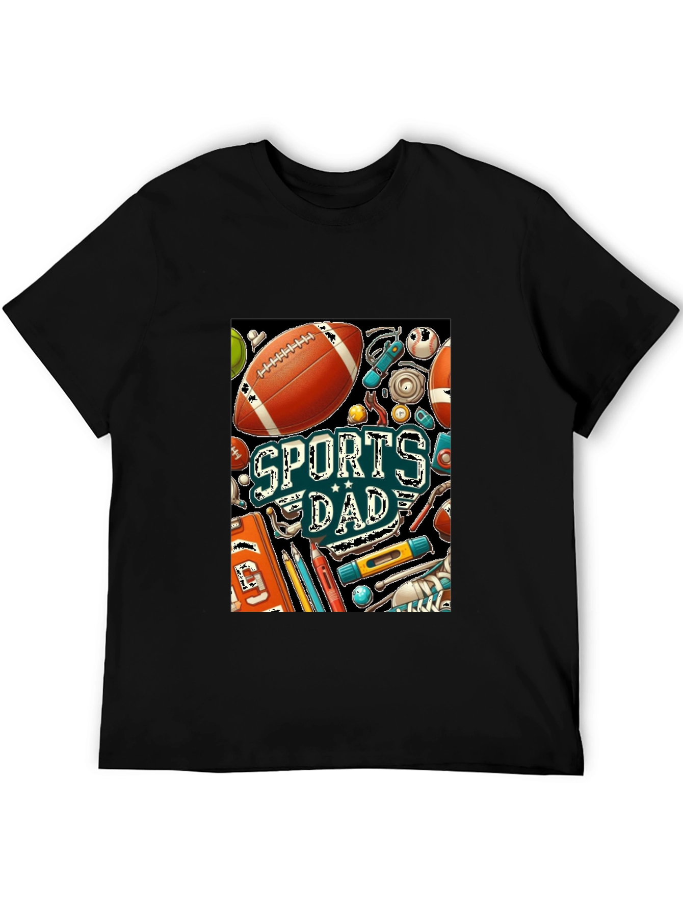 Sports Dad Graphic T-Shirt - Fathers Day Gift