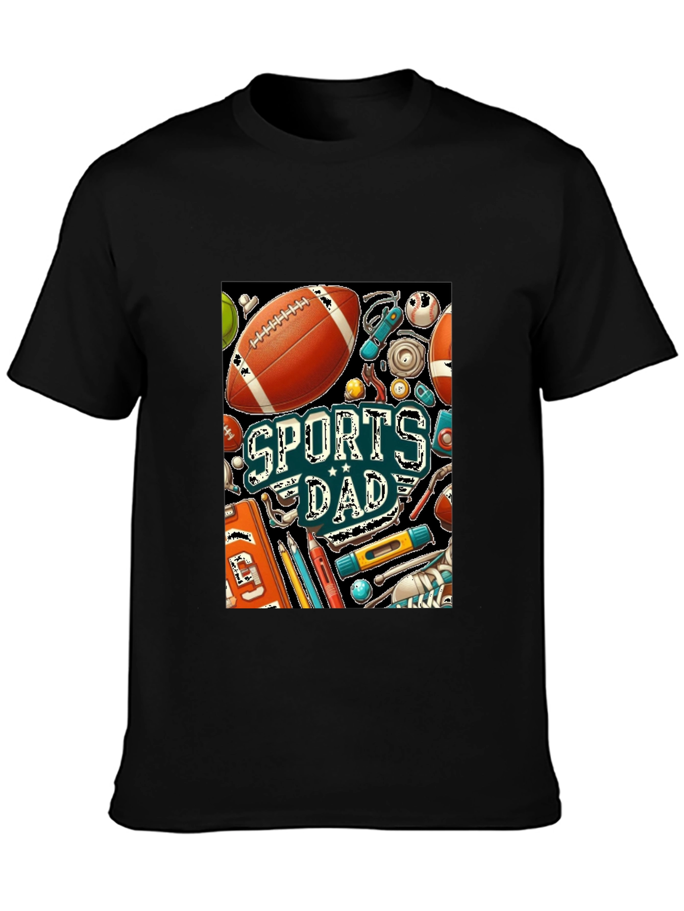 Sports Dad Graphic T-Shirt - Fathers Day Gift