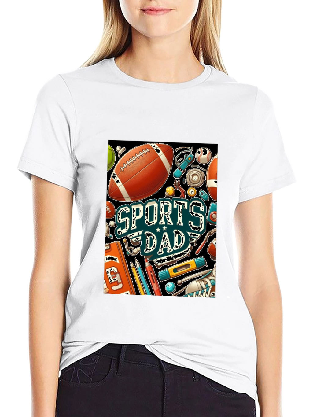 Sports Dad Graphic T-Shirt - Fathers Day Gift