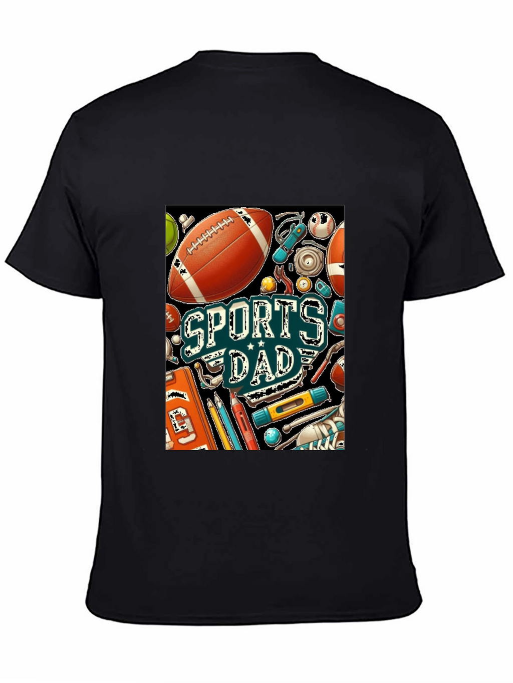 Sports Dad Graphic T-Shirt - Fathers Day Gift