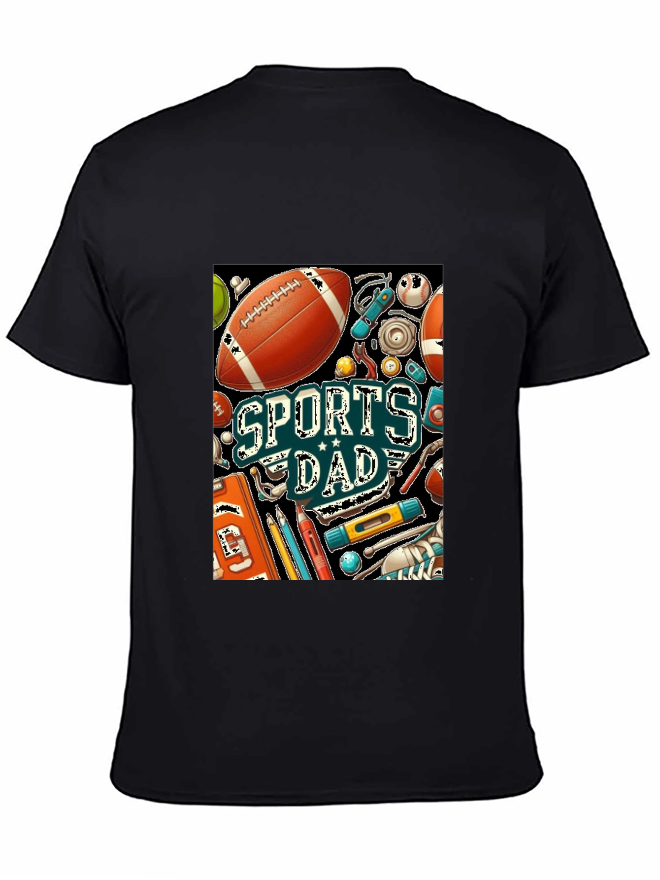 Sports Dad Graphic T-Shirt - Fathers Day Gift
