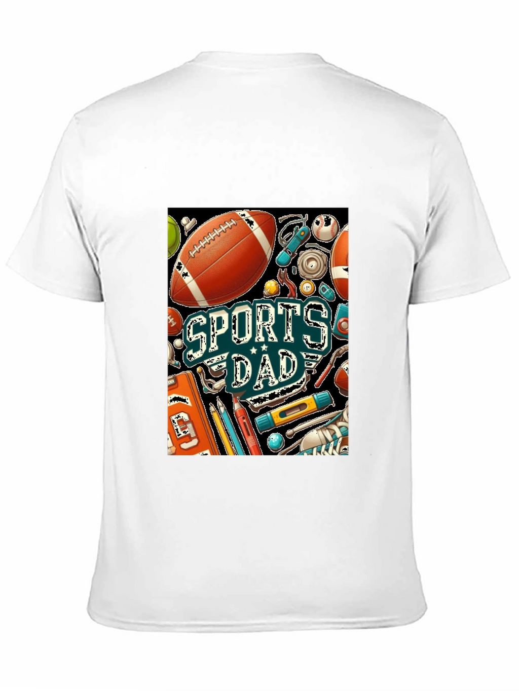 Sports Dad Graphic T-Shirt - Fathers Day Gift