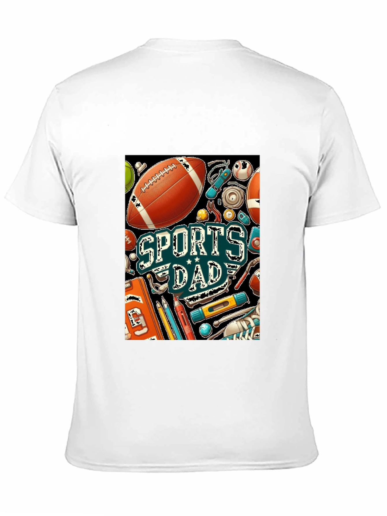 Sports Dad Graphic T-Shirt - Fathers Day Gift