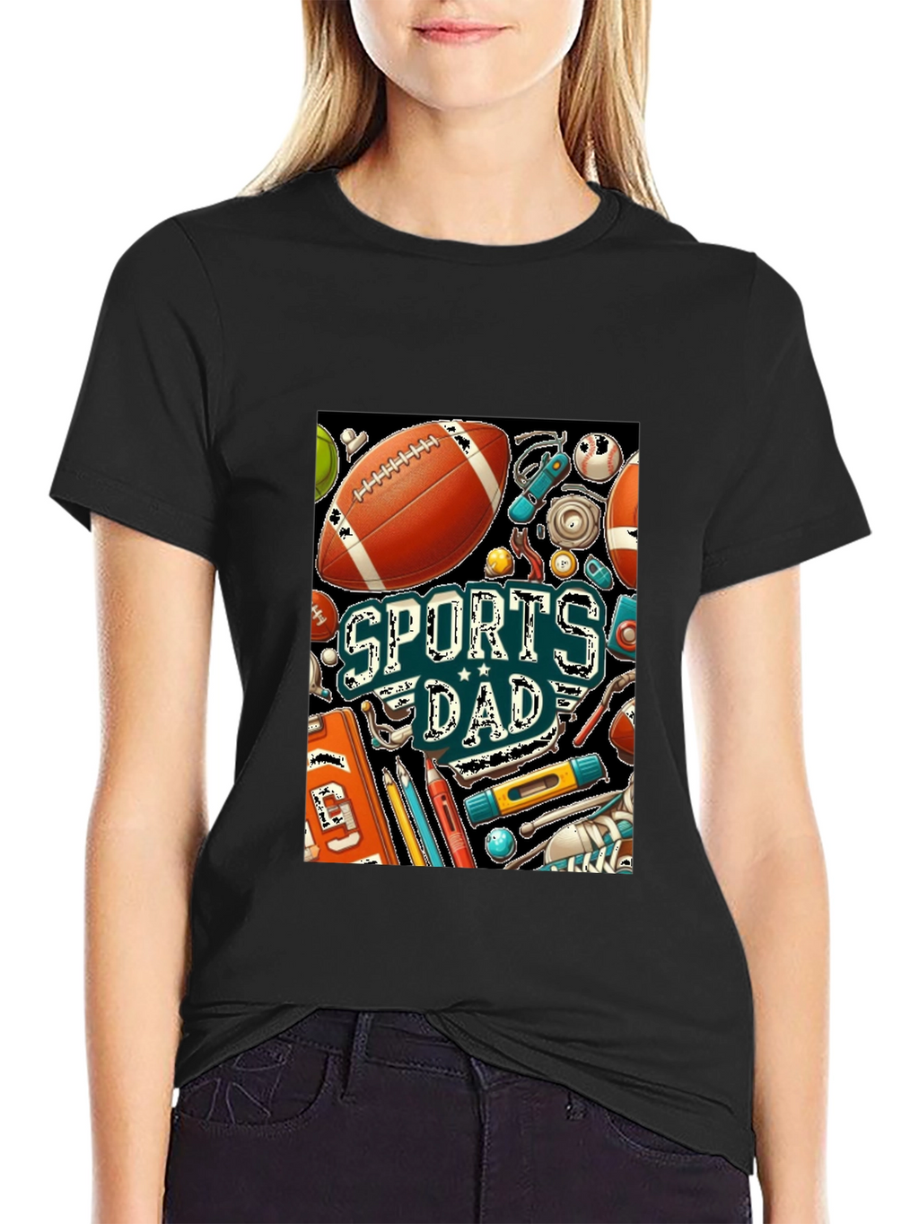 Sports Dad Graphic T-Shirt - Fathers Day Gift