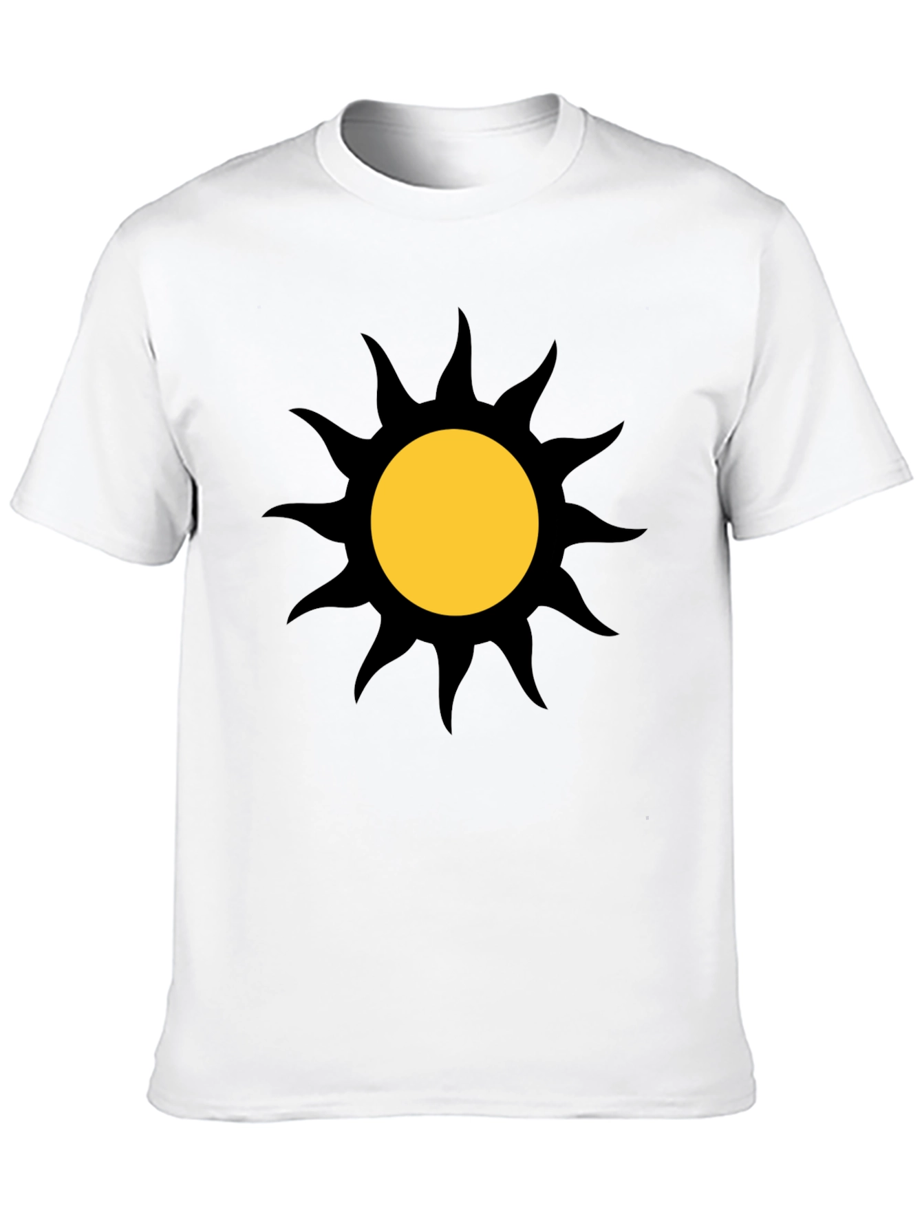 Sunburst Graphic Black T-Shirt
