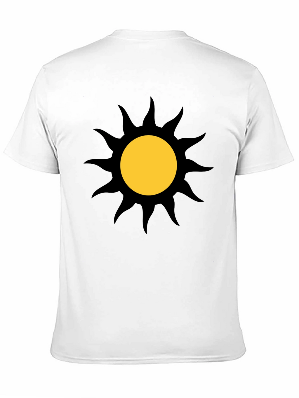 Sunburst Graphic Black T-Shirt