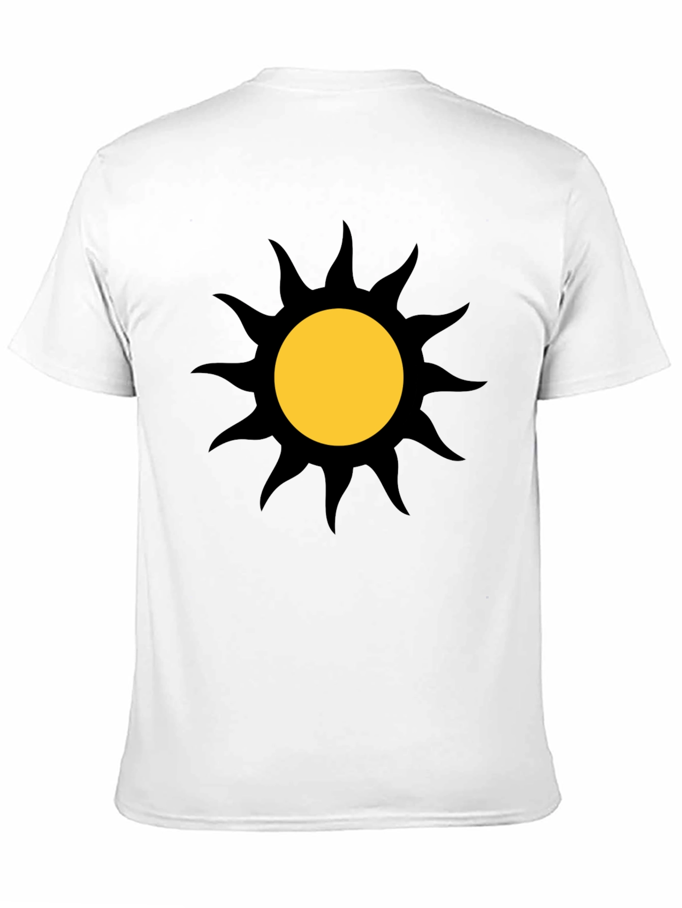 Sunburst Graphic Black T-Shirt