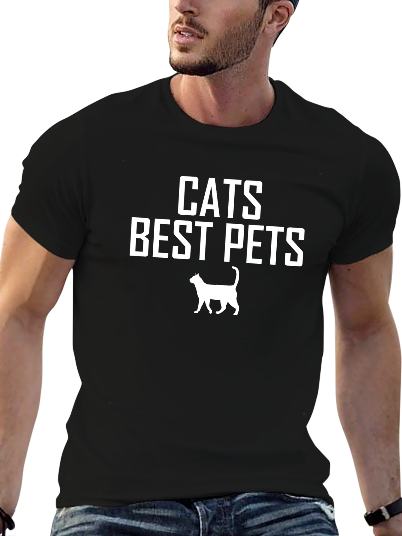 Cats Best Pets Graphic T-Shirt