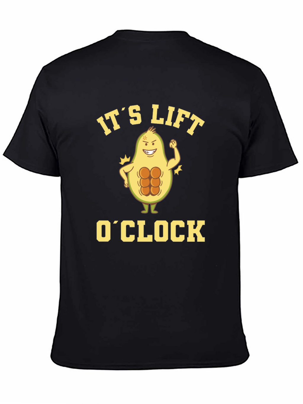Its Lift OClock Avocado Gym T-Shirt