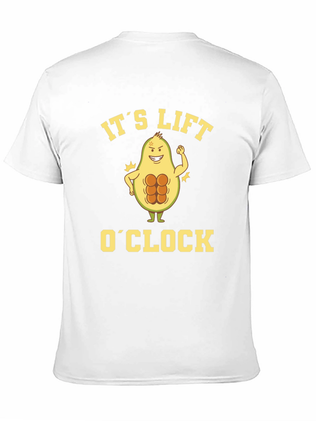 Its Lift OClock Avocado Gym T-Shirt