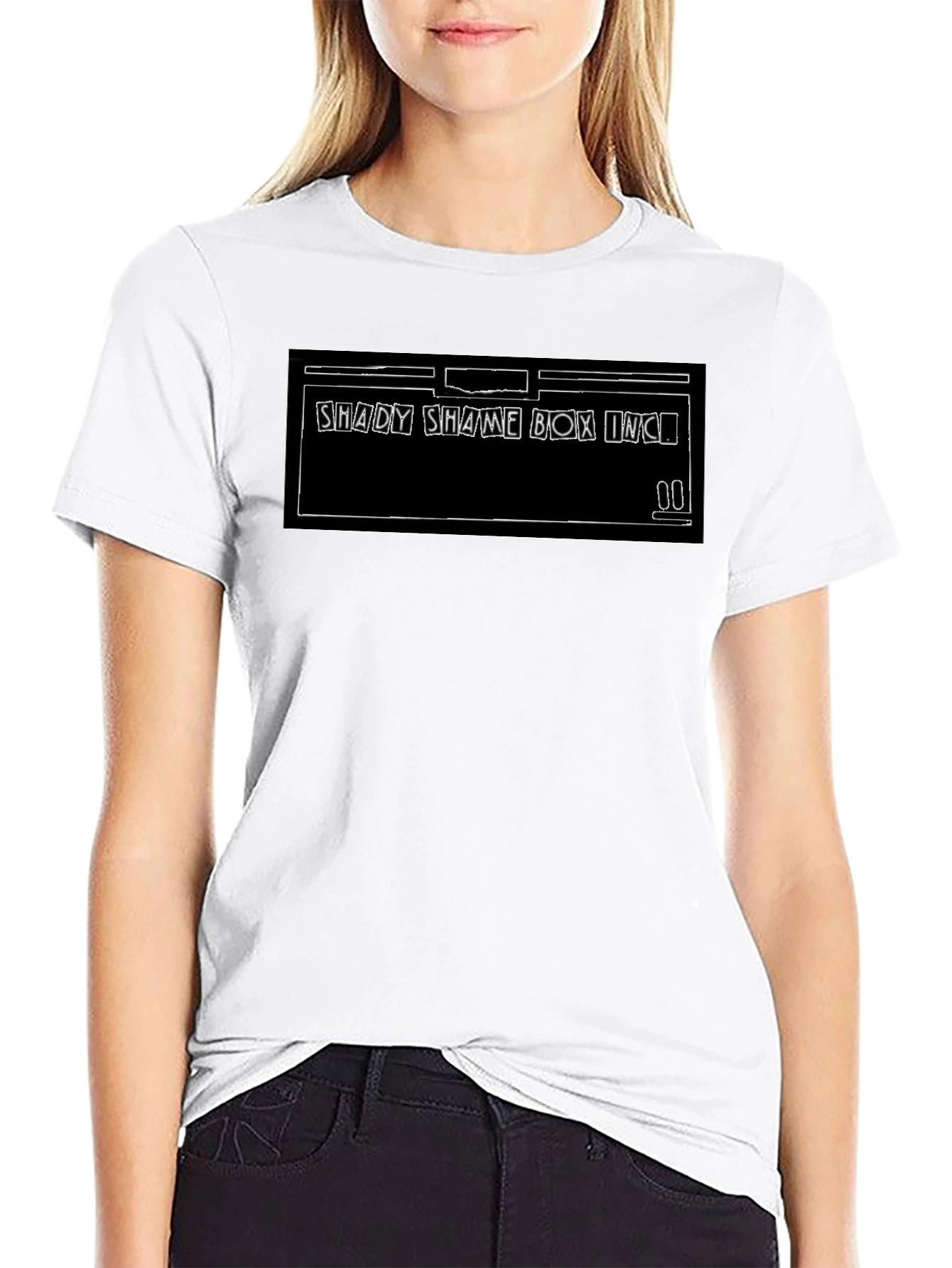 Shady Shame Box INC. Graphic Tee - Black