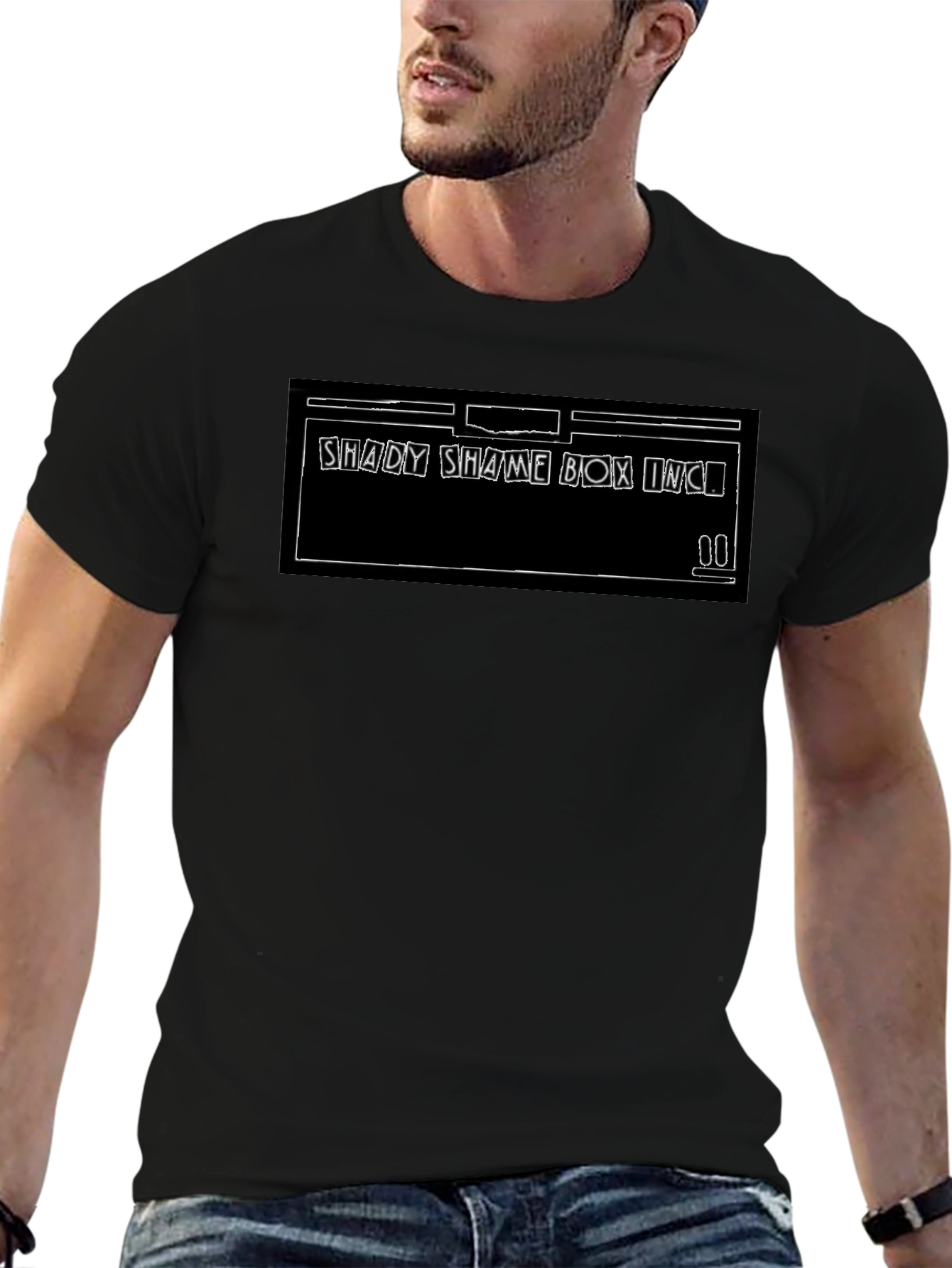 Shady Shame Box INC. Graphic Tee - Black