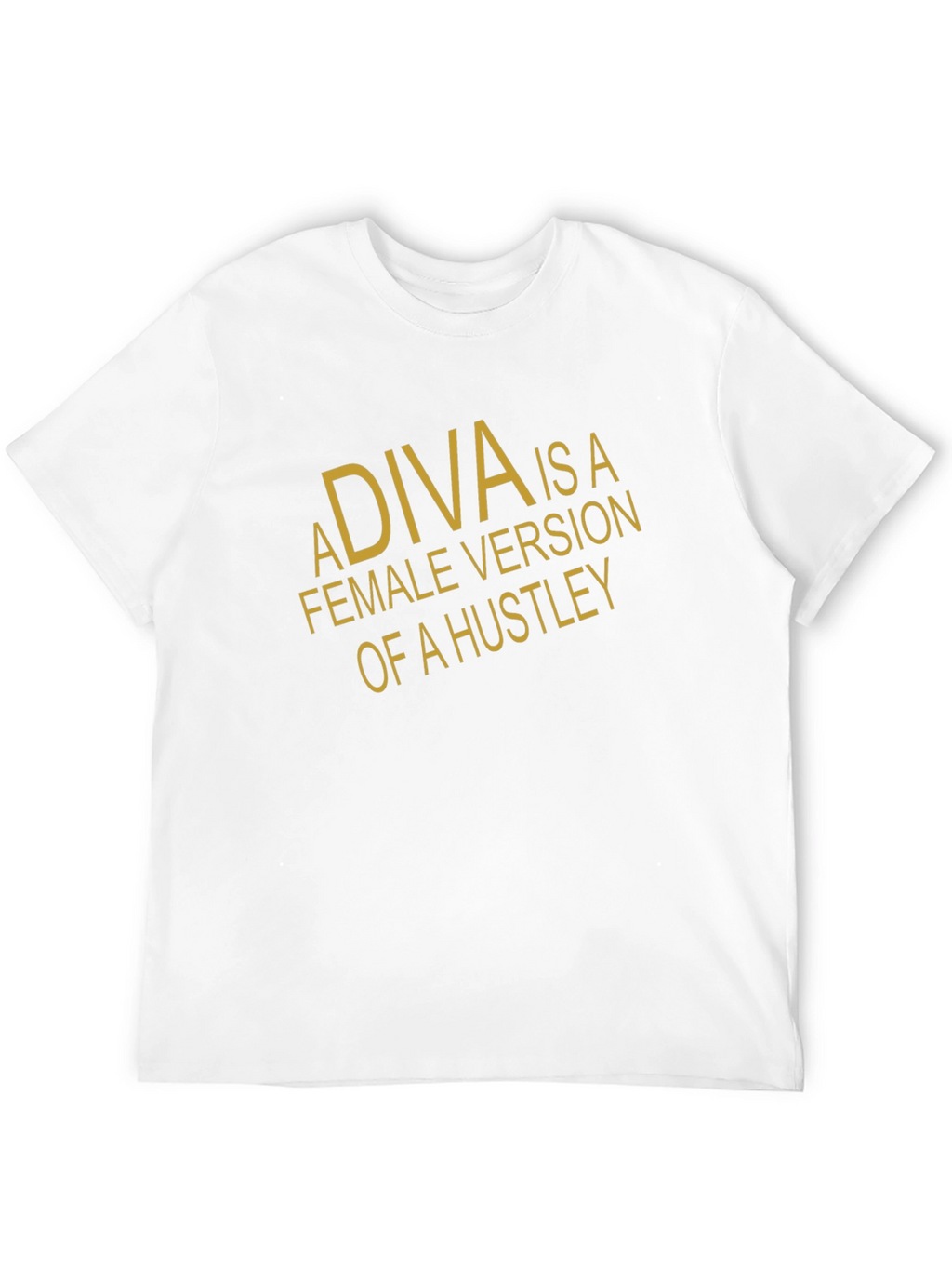Diva Hustler Graphic Tee - Black Cotton T-Shirt