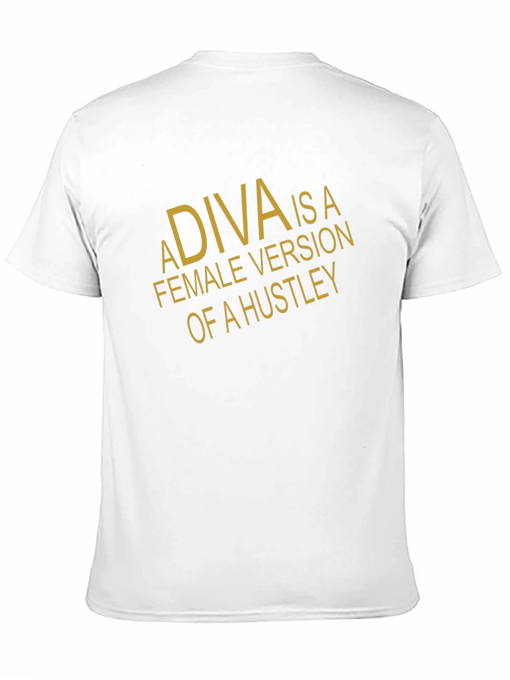 Diva Hustler Graphic Tee - Black Cotton T-Shirt