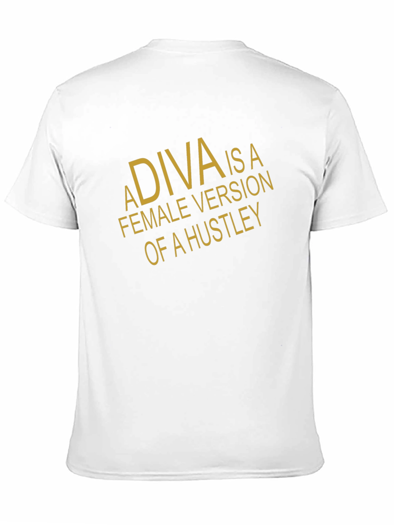Diva Hustler Graphic Tee - Black Cotton T-Shirt