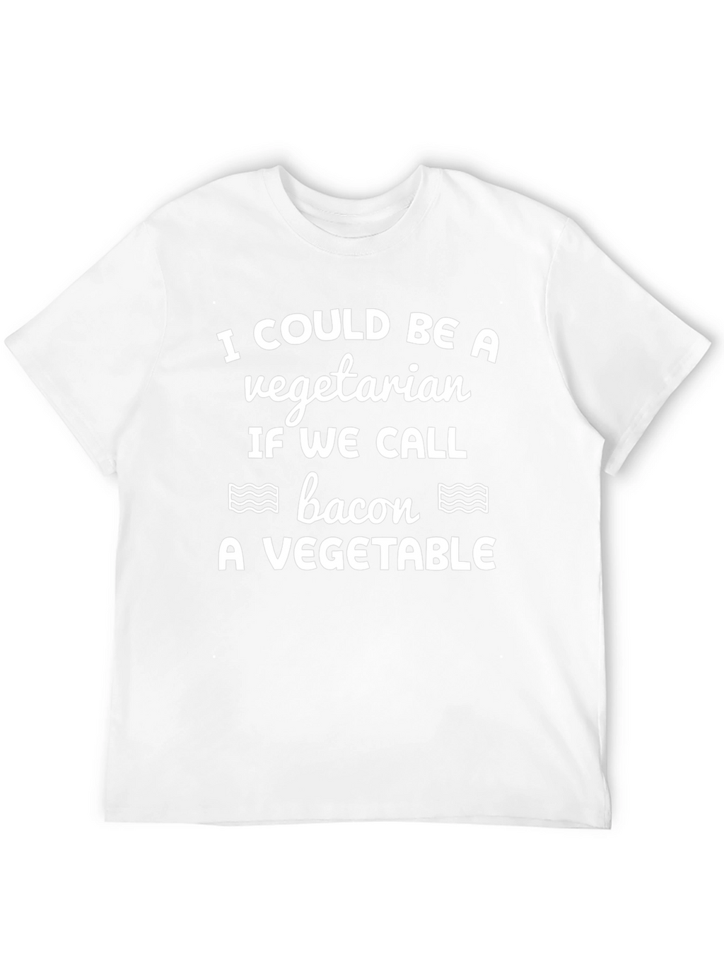 Funny Vegetarian Bacon T-Shirt