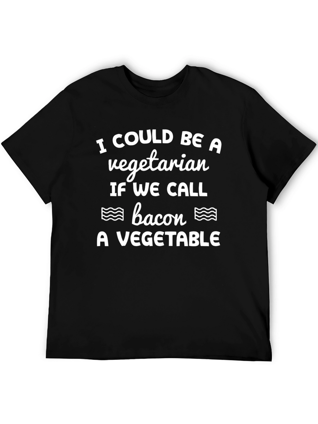 Funny Vegetarian Bacon T-Shirt