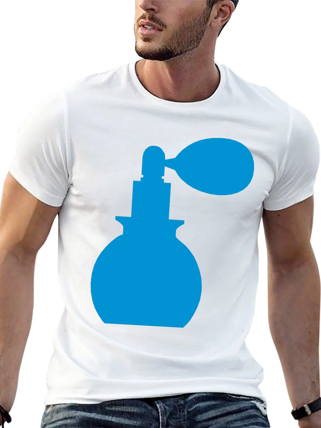 Stylish Perfume Atomizer Graphic Tee - Unisex