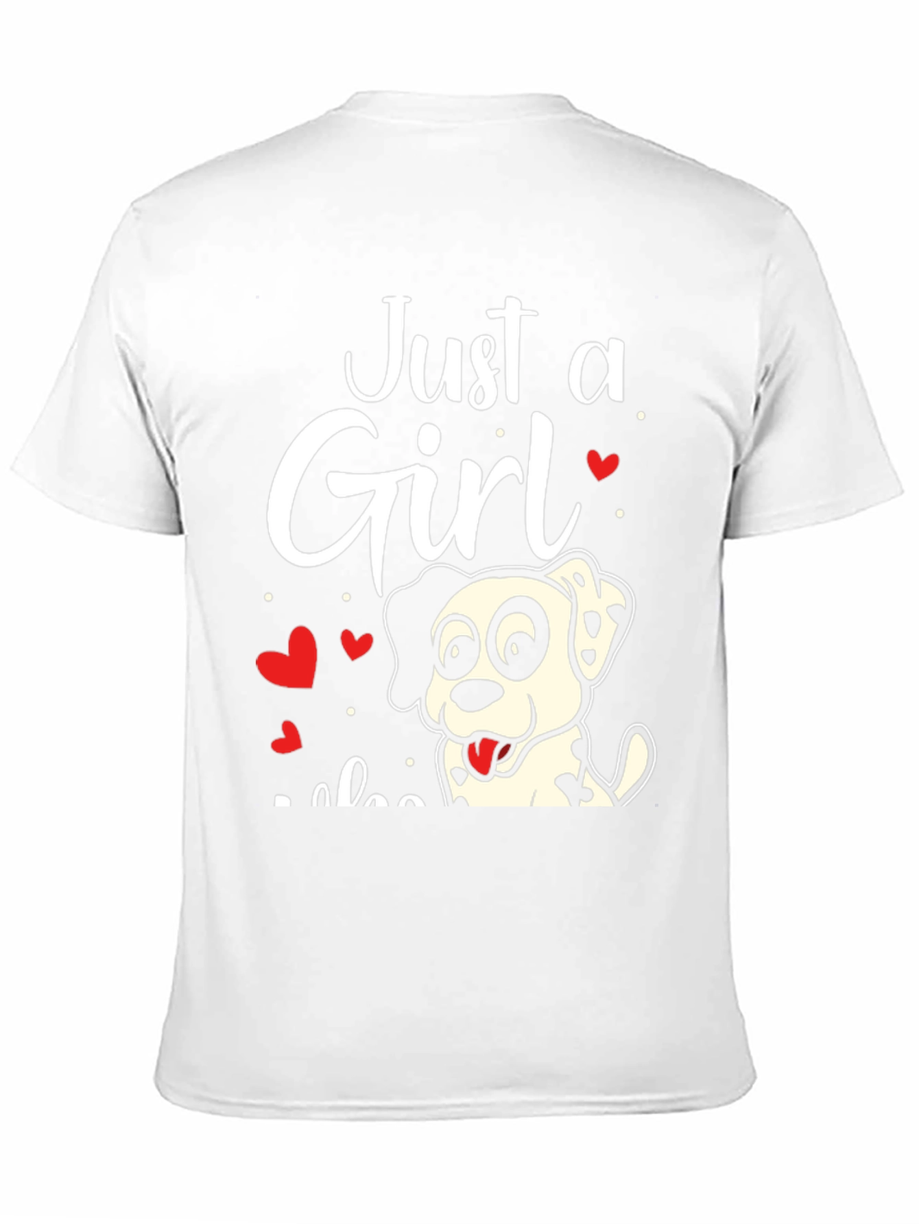 Just a Girl Who Loves Dalmatians T-Shirt