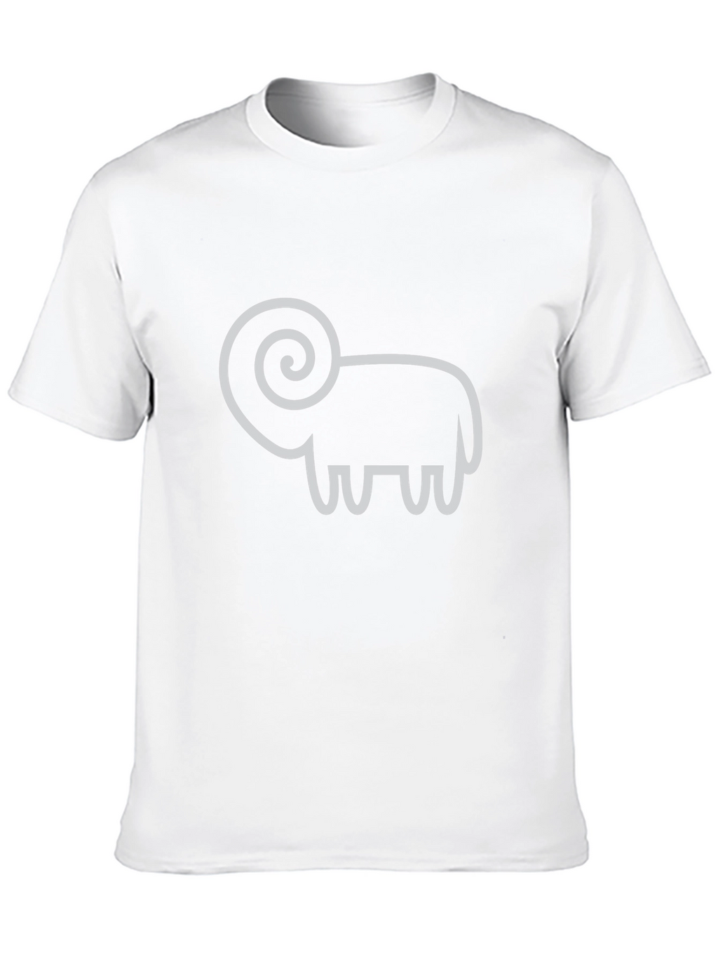Ram Graphic Tee - Stylish Black Cotton T-Shirt
